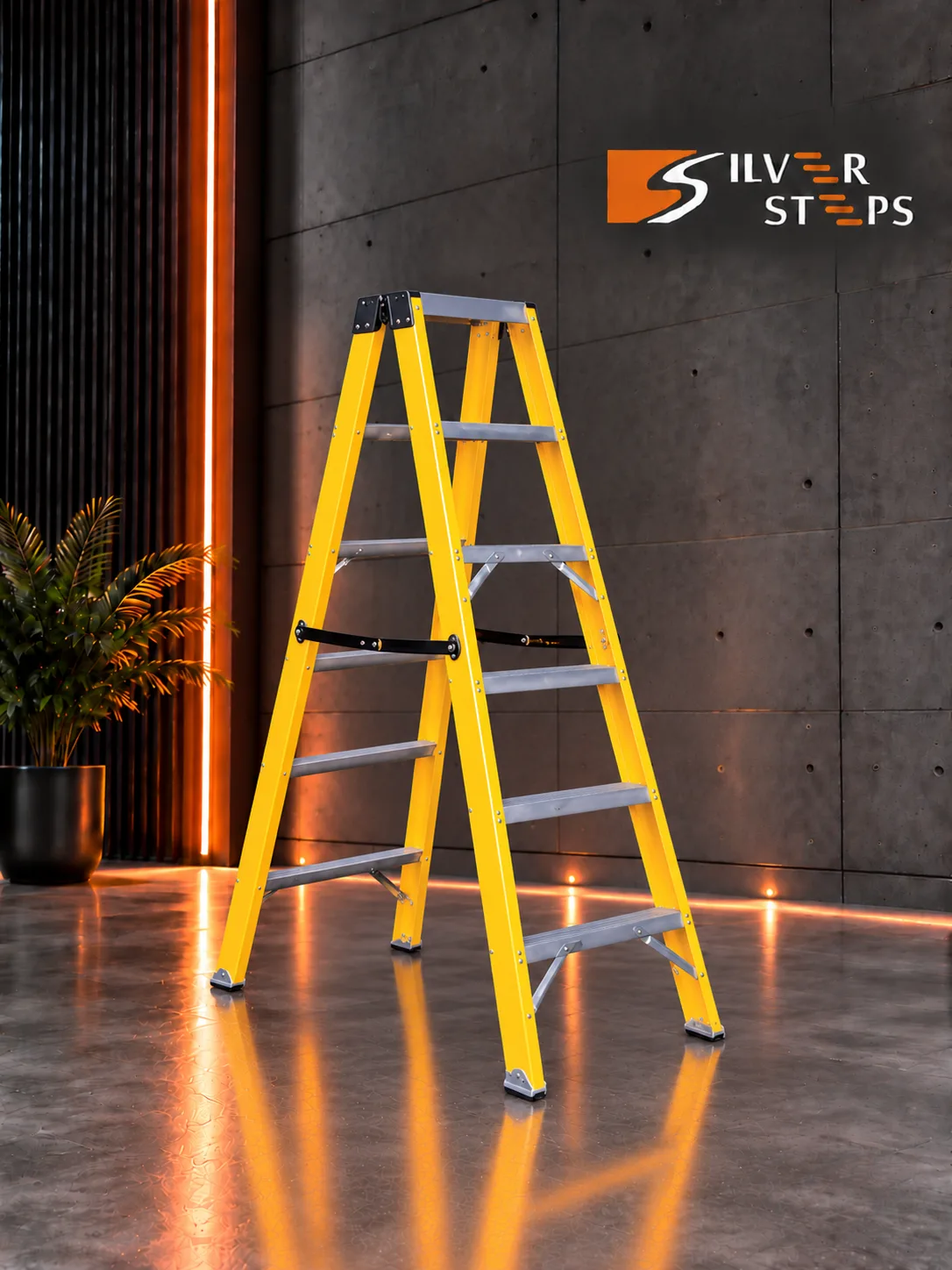 Silver Steps FRP Fibreglass Ladders